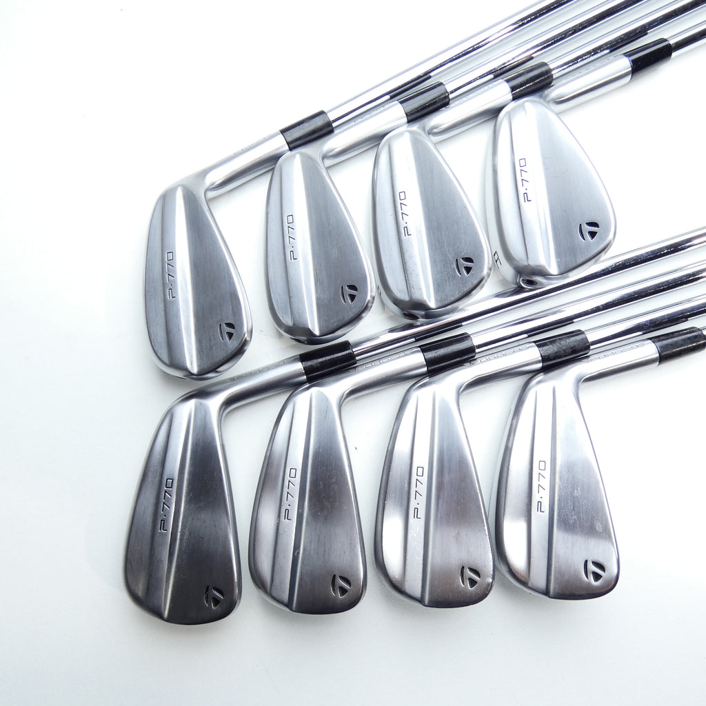 Used TaylorMade P770 2024 Iron Set / 4 - PW + AW / Stiff Flex
