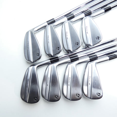 Used TaylorMade P770 2024 Iron Set / 4 - PW + AW / Stiff Flex