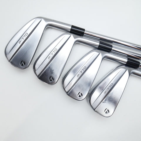 Used TaylorMade P770 2024 Iron Set / 4 - PW + AW / X-Stiff Flex