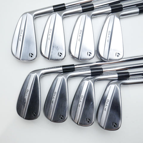 Used TaylorMade P770 2024 Iron Set / 4 - PW + AW / X-Stiff Flex