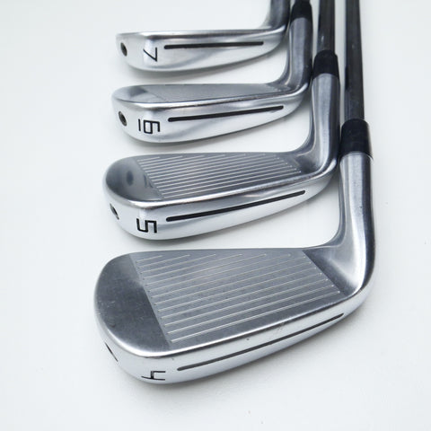 Used TaylorMade P770 2024 Iron Set / 4 - PW + GW / Stiff Flex