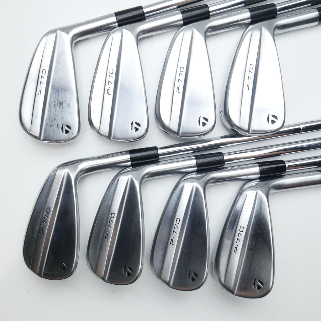 Used TaylorMade P770 2024 Iron Set / 4 - PW + GW / Stiff Flex