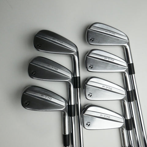Used TaylorMade P770 2024 Iron Set / 4 - PW / Stiff Flex