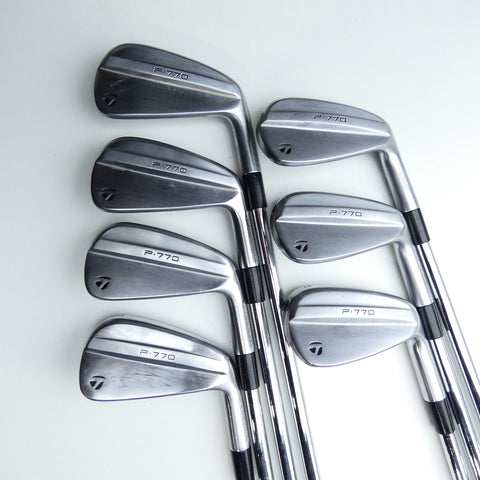 Used TaylorMade P770 2024 Iron Set / 4 - PW / Stiff Flex