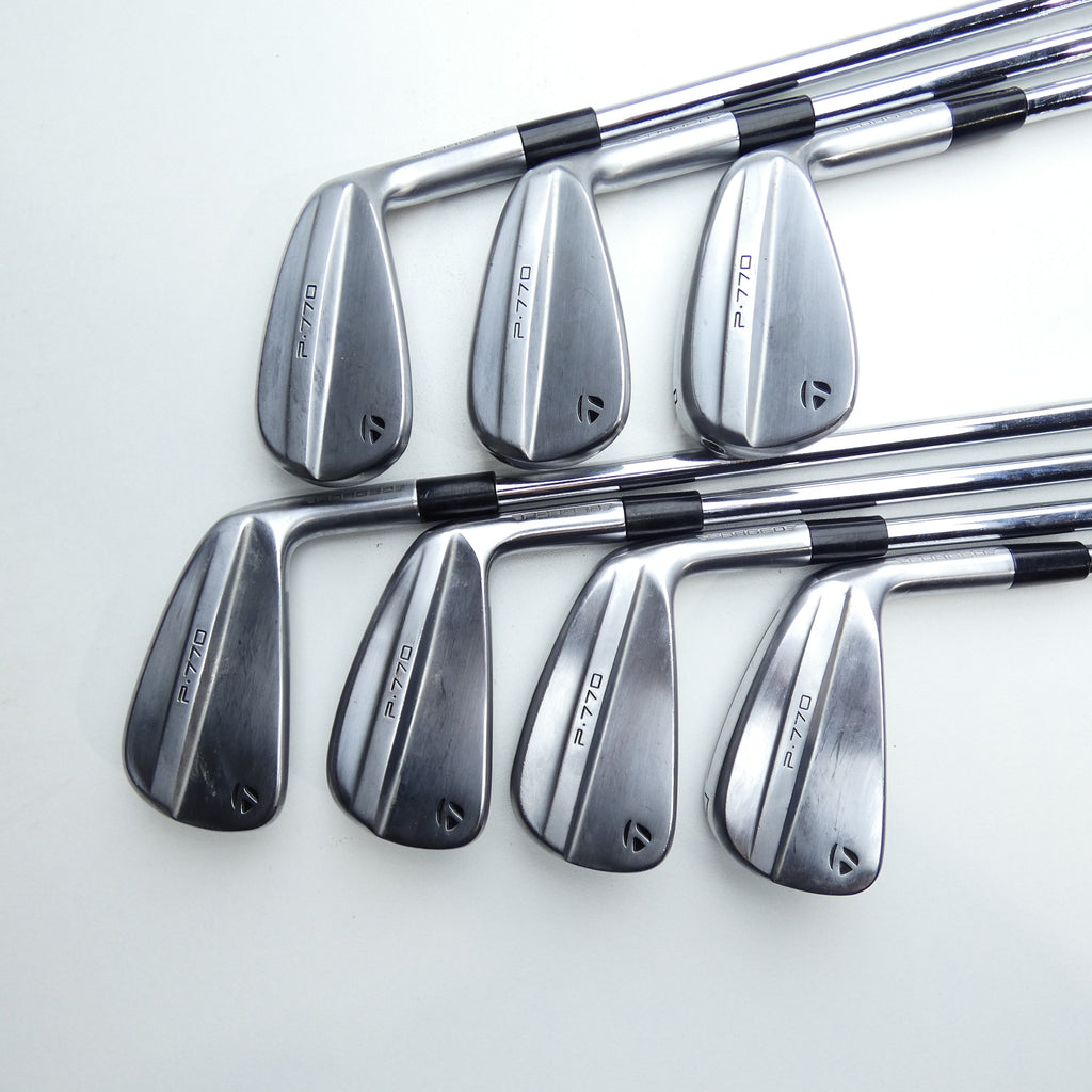 Used TaylorMade P770 2024 Iron Set / 4 - PW / Stiff Flex