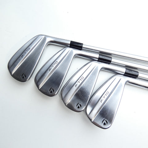 Used TaylorMade P770 2024 Iron Set / 4 - PW / X-Stiff Flex
