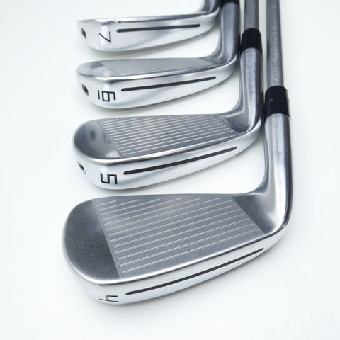 Used TaylorMade P770 2024 Iron Set / 4 - PW / X-Stiff Flex