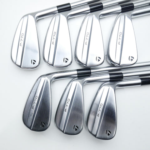 Used TaylorMade P770 2024 Iron Set / 4 - PW / X-Stiff Flex