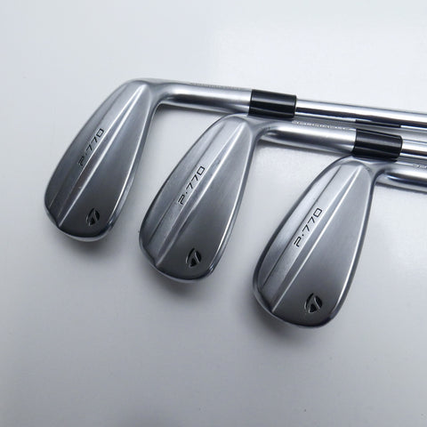 Used TaylorMade P770 2024 Iron Set / 5 - PW + AW / Stiff Flex
