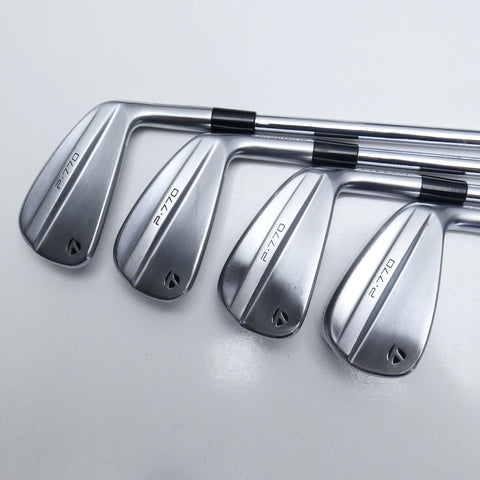 Used TaylorMade P770 2024 Iron Set / 5 - PW + AW / Stiff Flex