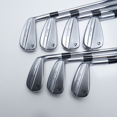 Used TaylorMade P770 2024 Iron Set / 5 - PW + AW / Stiff Flex