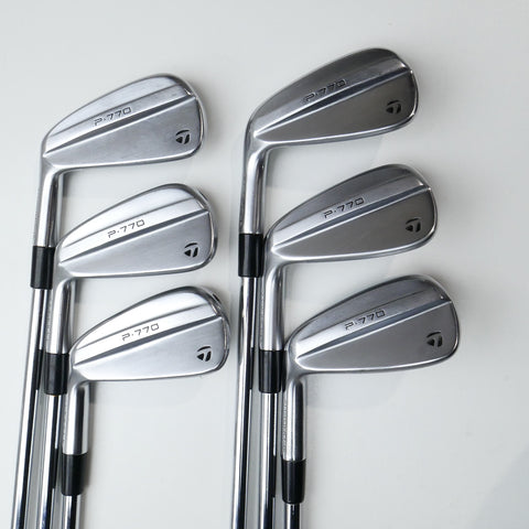 Used TaylorMade P770 2024 Iron Set / 5 - PW / Regular Flex / Left-Handed