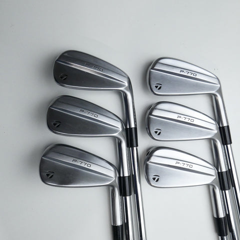 Used TaylorMade P770 2024 Iron Set / 5 - PW / Stiff Flex