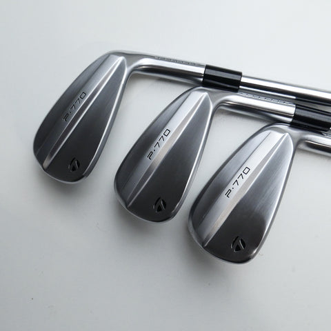 Used TaylorMade P770 2024 Iron Set / 5 - PW / Stiff Flex