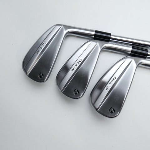 Used TaylorMade P770 2024 Iron Set / 5 - PW / Stiff Flex