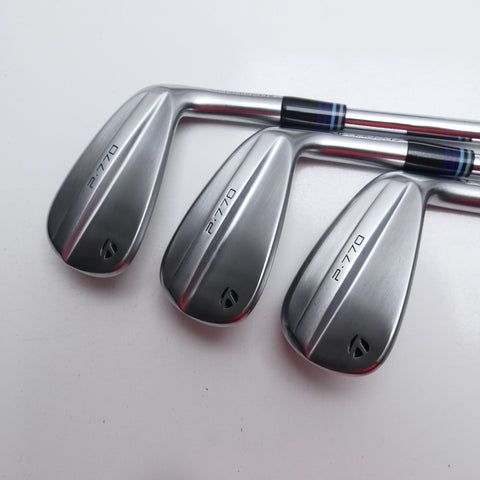 Used TaylorMade P770 2024 & P790 2025 Combo Iron Set / 4 - PW / Stiff Flex