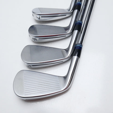 Used TaylorMade P770 2024 & P790 2025 Combo Iron Set / 4 - PW / Stiff Flex