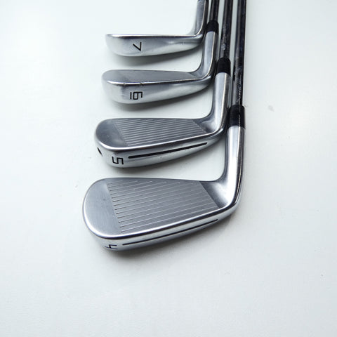 Used TaylorMade P770 2024 & P7CB 2024 Combo Iron Set / 4 - PW / Stiff Flex
