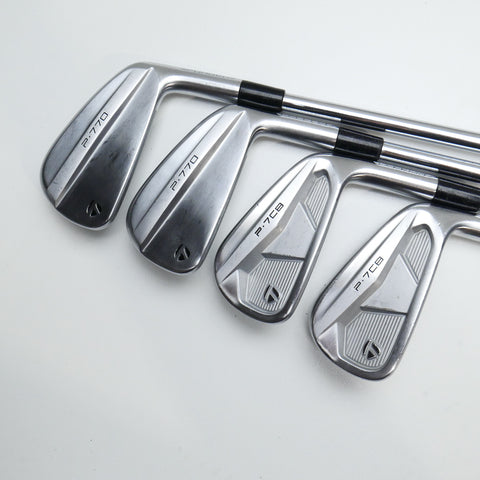 Used TaylorMade P770 2024 & P7CB 2024 Combo Iron Set / 4 - PW / X-Stiff Flex