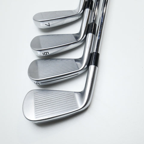 Used TaylorMade P770 2024 & P7CB 2024 Combo Iron Set / 4 - PW / X-Stiff Flex