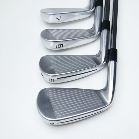 Used TaylorMade P770 2024 & P7CB 2024 Combo Iron Set / 4 - PW / X-Stiff Flex