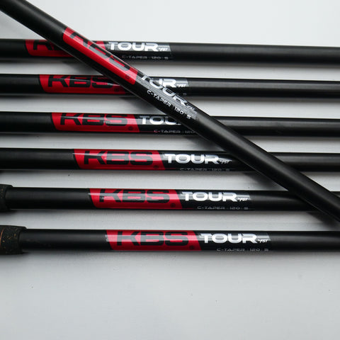 Used TaylorMade P770 Aged Copper Iron Set / 4 - PW / Stiff Flex