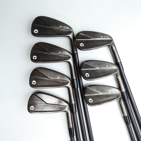 Used TaylorMade P770 Aged Copper Iron Set / 4 - PW / Stiff Flex