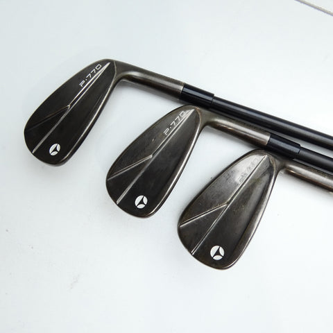 Used TaylorMade P770 Aged Copper Iron Set / 4 - PW / Stiff Flex