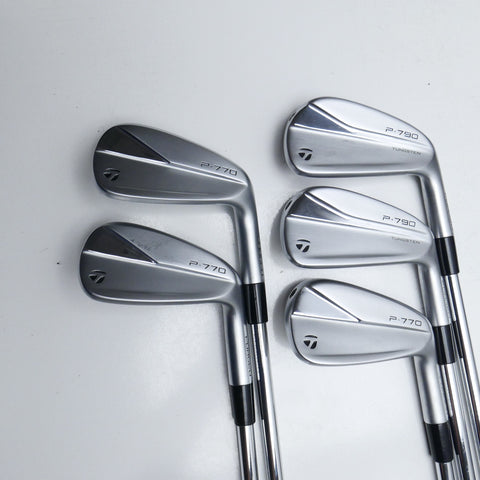 Used TaylorMade P770 & P790 2021 Combo Iron Set / 6 - PW / Regular Flex