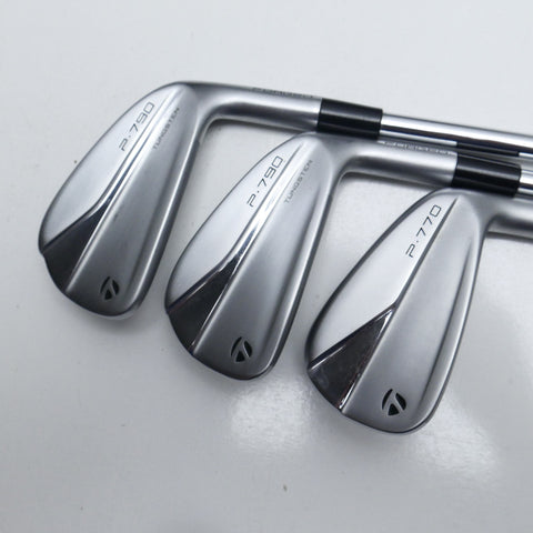 Used TaylorMade P770 & P790 2021 Combo Iron Set / 6 - PW / Regular Flex