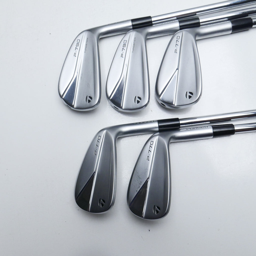 Used TaylorMade P770 & P790 2021 Combo Iron Set / 6 - PW / Regular Flex