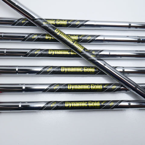 Used TaylorMade P770 & P7CB 2024 Iron Set / 4 - PW / Stiff Flex