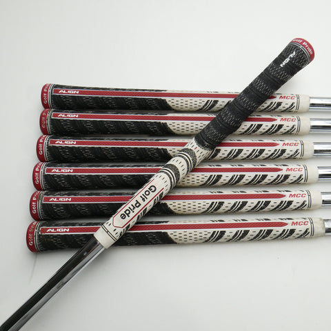 Used TaylorMade P770 & P7CB 2024 Iron Set / 4 - PW / Stiff Flex