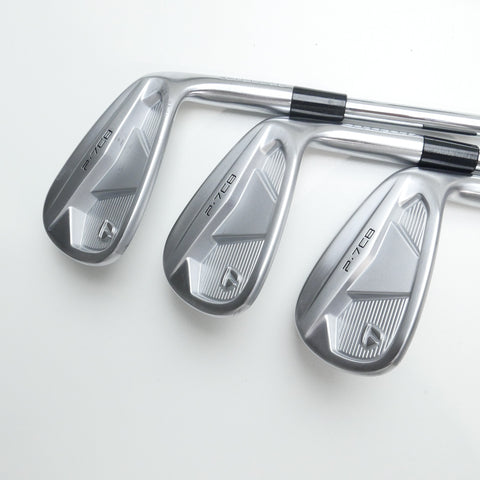Used TaylorMade P770 & P7CB 2024 Iron Set / 4 - PW / Stiff Flex