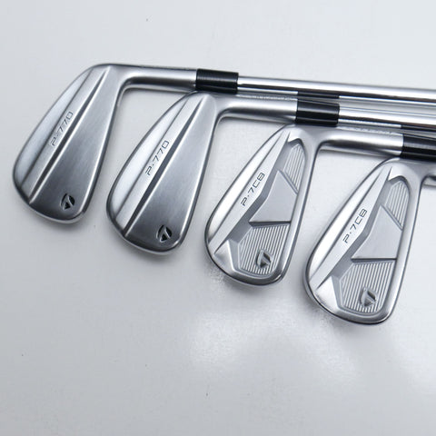 Used TaylorMade P770 & P7CB 2024 Iron Set / 4 - PW / Stiff Flex