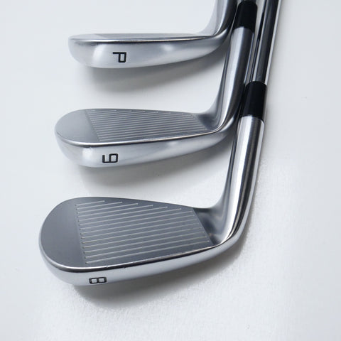 Used TaylorMade P770 & P7CB 2024 Iron Set / 4 - PW / Stiff Flex