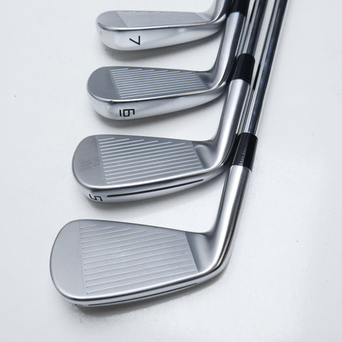 Used TaylorMade P770 & P7CB 2024 Iron Set / 4 - PW / Stiff Flex