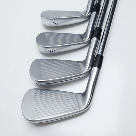 Used TaylorMade P770 & P7CB 2024 Iron Set / 4 - PW / Stiff Flex