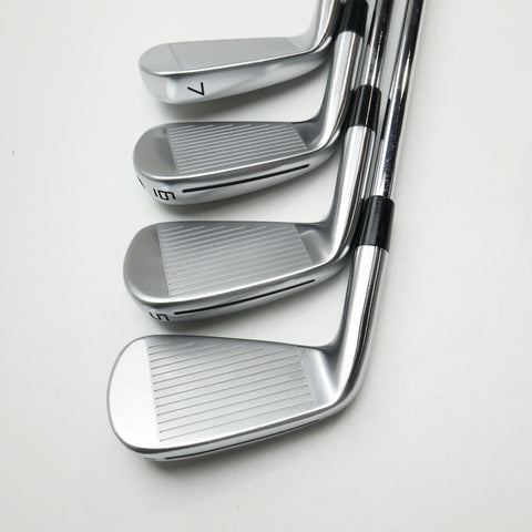Used TaylorMade P770 & P7CB 2024 Iron Set / 4 - PW / Stiff Flex