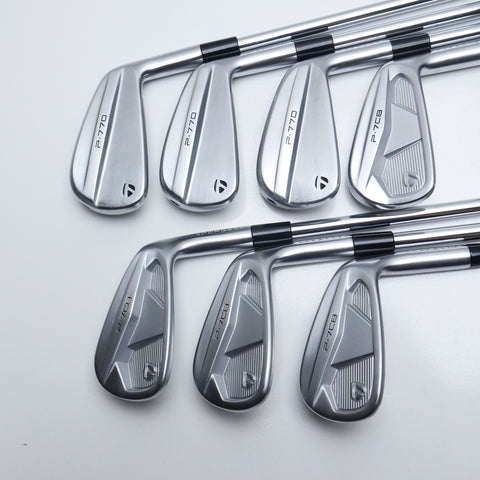Used TaylorMade P770 & P7CB 2024 Iron Set / 4 - PW / Stiff Flex
