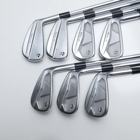 Used TaylorMade P770 & P7CB 2024 Iron Set / 4 - PW / Stiff Flex