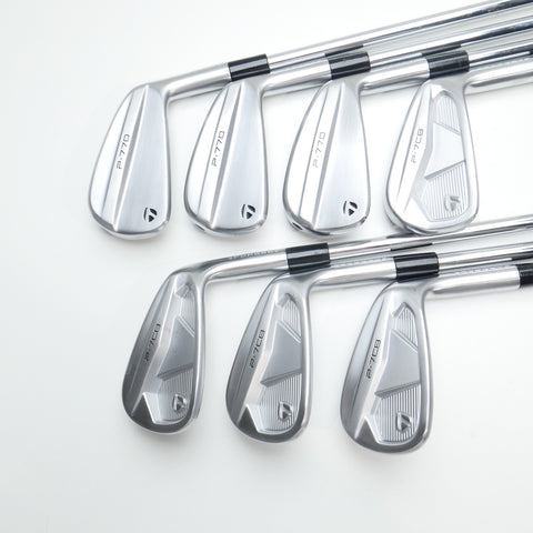 Used TaylorMade P770 & P7CB 2024 Iron Set / 4 - PW / Stiff Flex