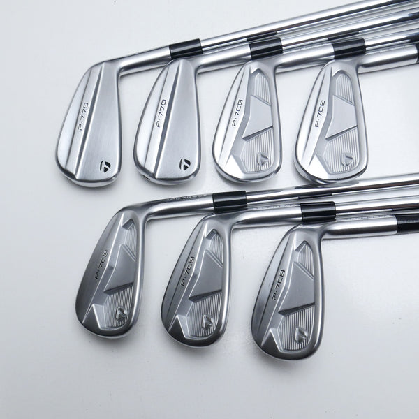 Used TaylorMade P770 & P7CB 2024 Iron Set / 4 - PW / Stiff Flex