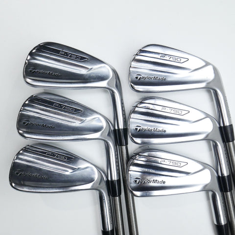 Used TaylorMade P790 2017 Iron Set / 5 - PW / Stiff Flex