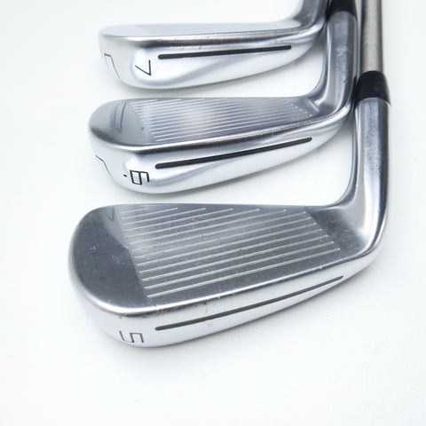 Used TaylorMade P790 2017 Iron Set / 5 - PW / Stiff Flex
