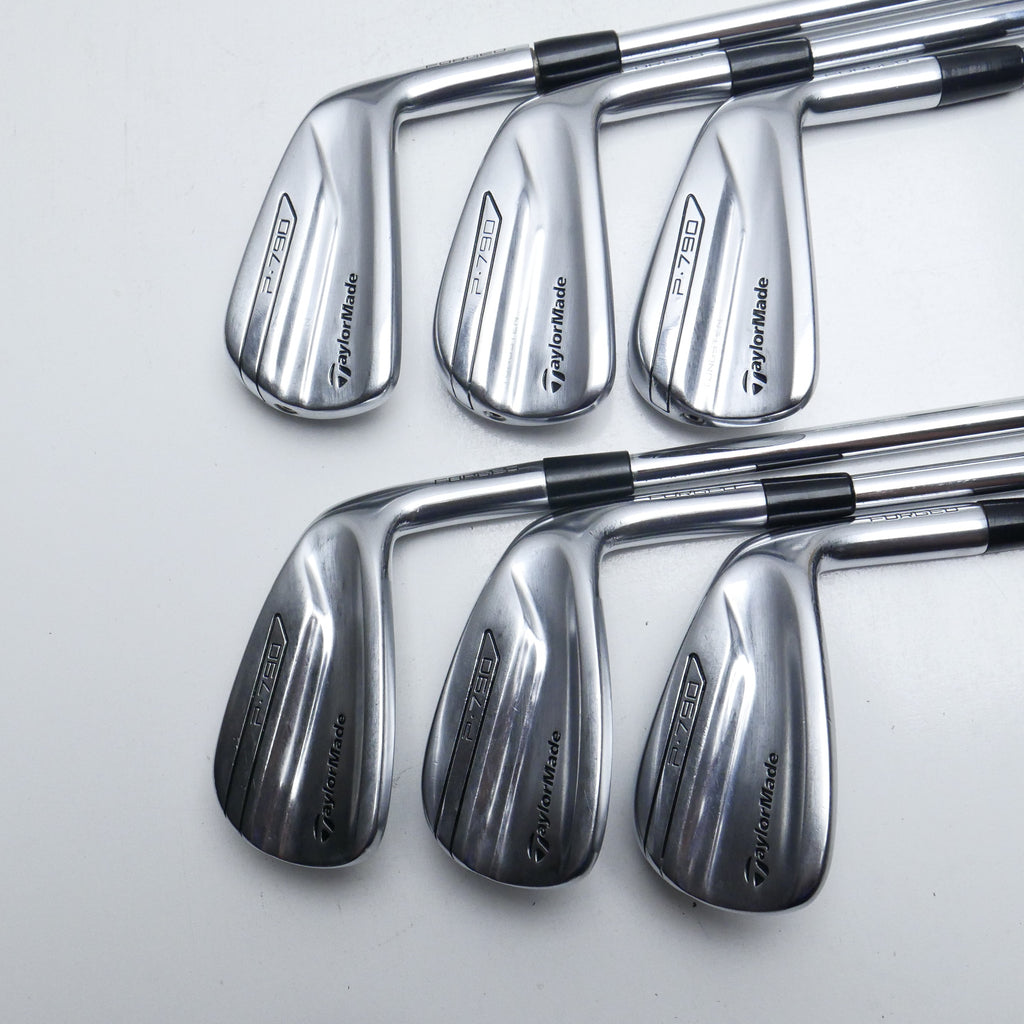 Used TaylorMade P790 2017 Iron Set / 5 - PW / Stiff Flex