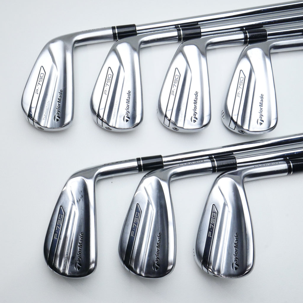 Used TaylorMade P790 2019 Iron Set / 3 - 9 IRON / X-Stiff Flex