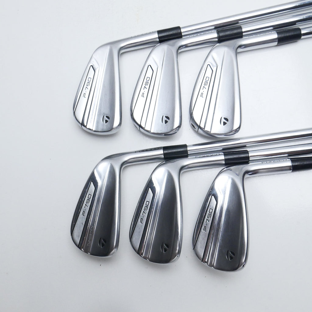 Used TaylorMade P790 2019 Iron Set / 4 - 9 IRON / X-Stiff Flex