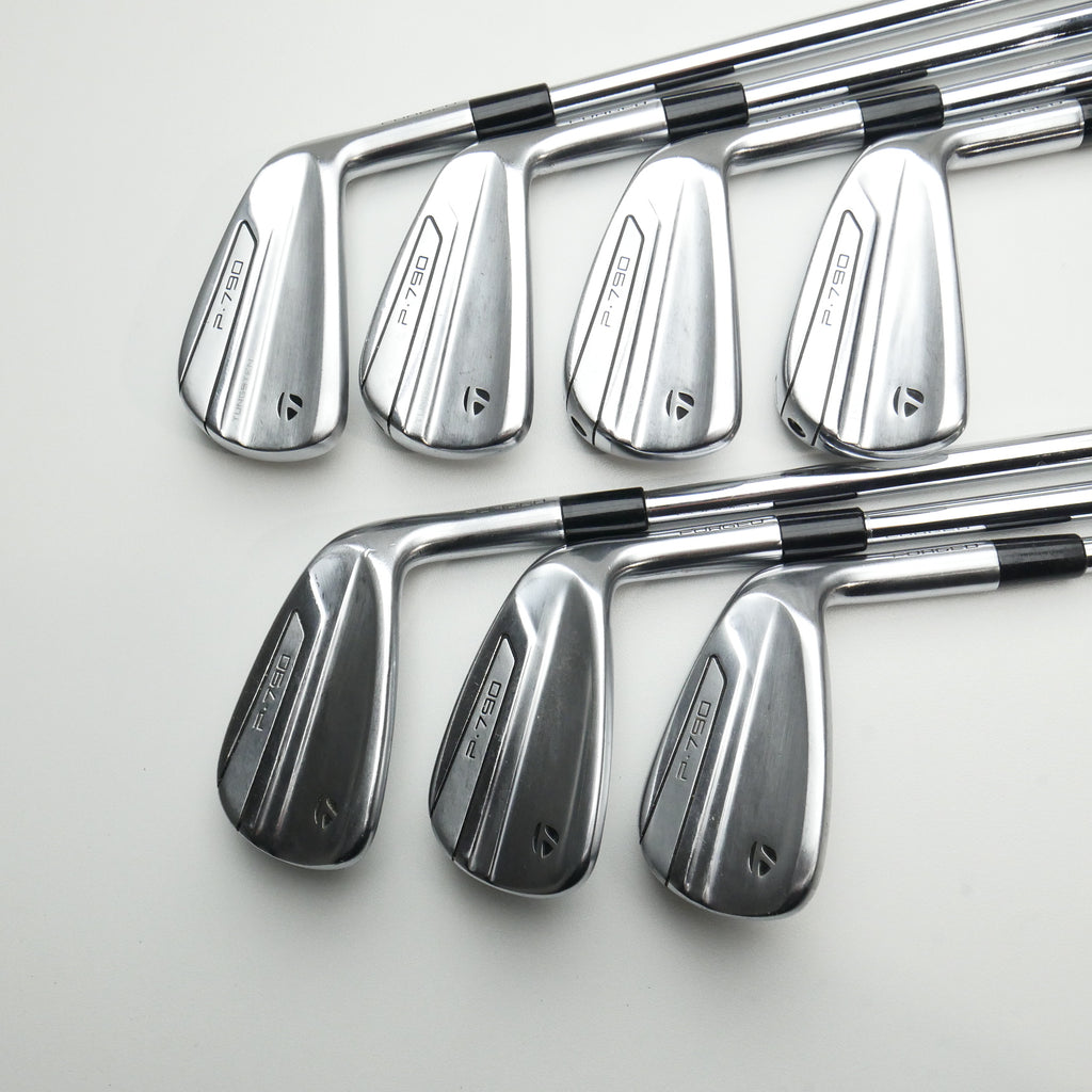 Used TaylorMade P790 2019 Iron Set / 4 - PW / Stiff Flex