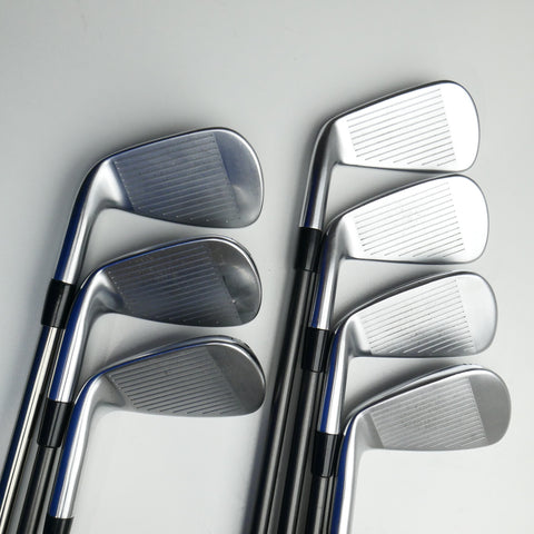 Used TaylorMade P790 2019 Iron Set / 5 - PW + AW / Stiff Flex